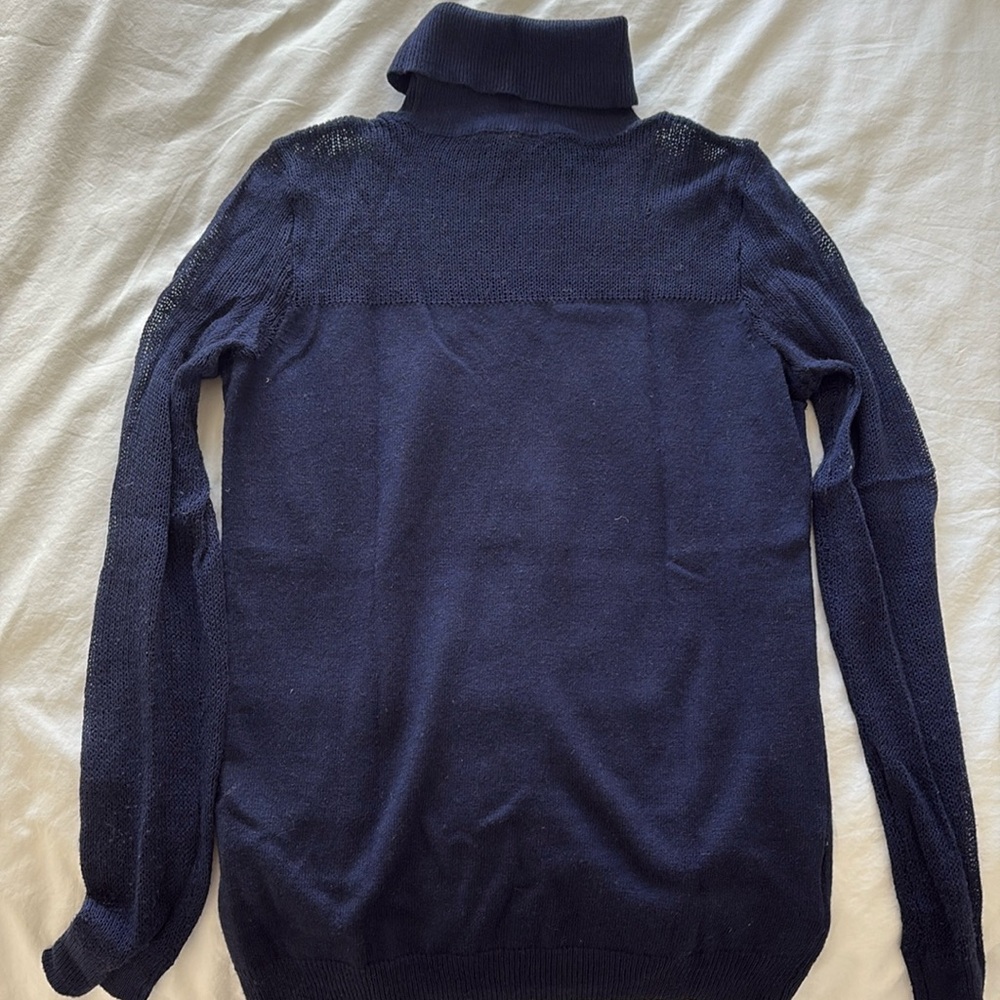 BCBGeneration - Partially sheer turtle neck